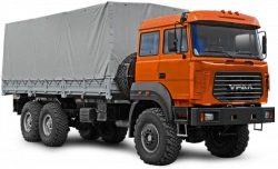 Ural 4320-3971-80 Cargo Truck with Extended Base