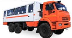 Specialized Passenger Transport Vehicle NEFAZ-4208-28 on KAMAZ-43118-46 Chassis