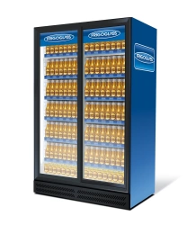 Double-Door Refrigerated Display Case FRIGOGLASS Super-16 FFSD [R290]