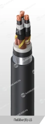 Power Cable with Copper Conductors and Cross-Linked Polyethylene Insulation - PVBVng(V)-LS