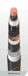 Power Cable with Copper Conductors, XLPE Insulation, 6-35 kV, PVC Sheath