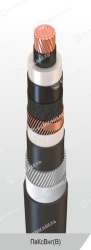 Power Cable with Copper Conductors and XLPE Insulation, 6-35 kV, PVKSVng