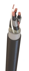 Flexible Power Cable with Copper Conductors, 6kV, KGE-HL Model
