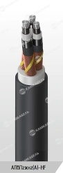 Power Cable with Aluminum Conductors and Cross-Linked Polyethylene Insulation, 6-35 kV AПвПгжнг(А)