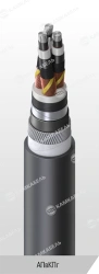 Aluminum Conductor Power Cable with Cross-Linked Polyethylene Insulation, 6-35 kV, APvKPg