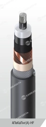 Power Cable with Aluminum Conductor, XLPE Insulation, 64/110 & 127/220 kV AПвКаПнг(А)-HF