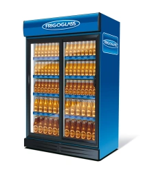 Two-Door Refrigerator Display Case FRIGOGLASS SUPER 1300 HC
