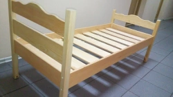 Single Bed Pine 1200x800MM