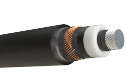 Halogen-Free Aluminum Conductor Cable 1x240/95-64/110 kV