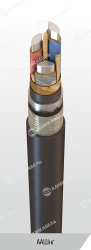1kV Power Cable with Aluminum Conductors and Paper Insulation