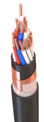 Control Cable with Copper Conductors, PVC Insulation - KVVGEZ 0.66kV