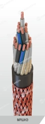 Marine Cables with Copper Wires, Rubber Insulation, 400V