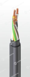 Low-Flammability PVC Insulated Power Cable with Copper Conductors 660/1000V
