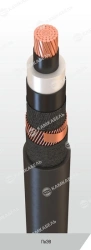 Power Cable with Copper Conductors and Cross-Linked Polyethylene Insulation, 6-35 kV, PвЭВ