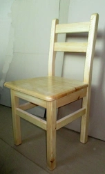 Unupholstered Finnish Pine Chair