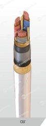 Power Cable with Copper Conductors, 1kV, SBG Type