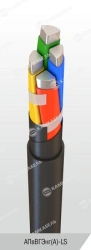 Power Cable with Aluminum Conductors, PVC Insulation, Up to 1 kV, ABBGEng(A)-LSLTx