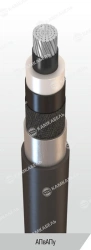 Power Cable with Aluminum Conductors and XLPE Insulation - APvAPu
