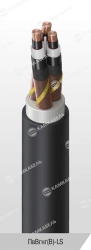 Power Cable with Copper Conductors, Cross-Linked Polyethylene Insulation, 6-35 kV - ПвВгнг(В)-LS