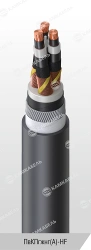 Power Cable with Copper Conductors and Cross-Linked Polyethylene Insulation, 6-35 kV, PvkPgjng(A)-HF
