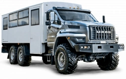 Specialized Passenger Transport Vehicle Ural 32551-75 with NEXT Cabin