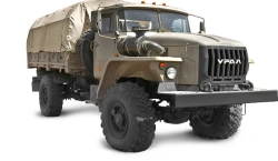 Ural 43206-71 Flatbed Truck with 4320 Cab for Cargo Transport