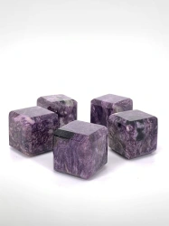 Cube (charoite) 50x50x50 mm