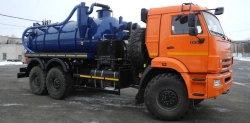 Special Vacuum Truck 56861-0000010-01 on KAMAZ-43118-A5 Chassis