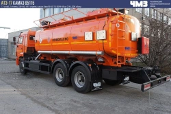 Fuel Tanker Truck for Light Oil Products - Kamaz 65115-A5 (Model 7074A2-50)