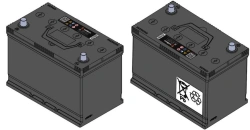 Lead-Acid Starter Battery 6СТ-90.1 VL 750A
