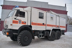 Emergency Rescue Vehicle ASM 67063E on KAMAZ-43502 Chassis