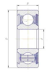 Rolling Bearing 76-160506E2T2-ETU 100/3