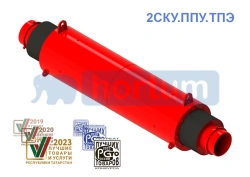Dual-Section Bellows Compensating Device with Thermal and Hydraulic Insulation 2СКУ.ППУ-ТПЭ