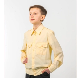 Uniform Shirt Made of Cotton/Viscose Blend