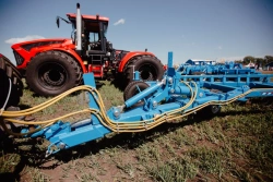 Semi-Trailed Plow FINIST PLP-9x40 and Modifications RZZ.108.00.000, RZZ.108.00.000-01 (Without Pre-Subsoilers)