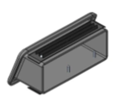 Left Plug S.31Р-10.10.160 for Tram Interiors