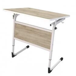 Single Student Desk with Adjustable Height and Tilt - FrPU3r.1.5-7