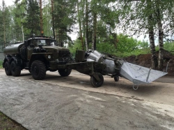 Ice Melting Machine 7963TA based on Ural 4320-60, 4320-70 chassis