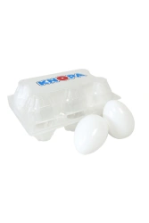 Eggs Playset - 6 Pieces, KNOPA 1/12