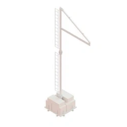 Safety Counterweight Platform for Height Work - E003-fbs-zn