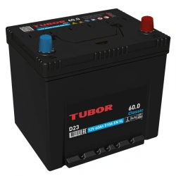 TUBOR Classic D23 Lead-Acid Starter Battery 6СТ-60.0 VL