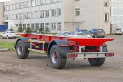Two-Axle Cargo Trailer for Container Transport 4589P1