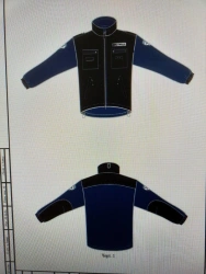 Fleece Jacket for DPS Employees, GIBDD, Ministry of Internal Affairs, Russia