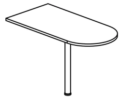 Briefing Extension with Metal Support 8802 Series "Gallant