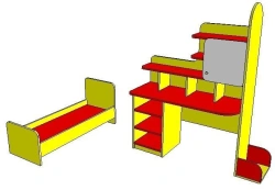 Doctor's Corner Folding Table FN.MDU.01.57.00.00.00