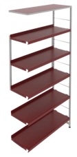 Metal Shelf Unit 880x300x1752 mm with 5 Shelves
