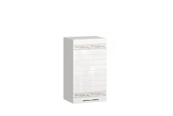 Anastasia Type 3 806 Facade - White with Direct Milling and Design, Handle Included