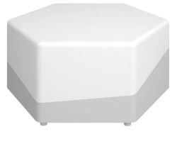 Customizable Wooden Frame Puff - Vegas Model