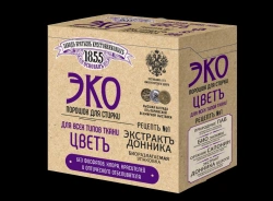 Universal Powder Detergent "Krestovnikov Brothers Factory" Eco Detergent with Melilot Extract