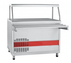 High-Temperature Refrigerated Display Counter with Neutral Cabinet PVV(N)-70KM-NSH